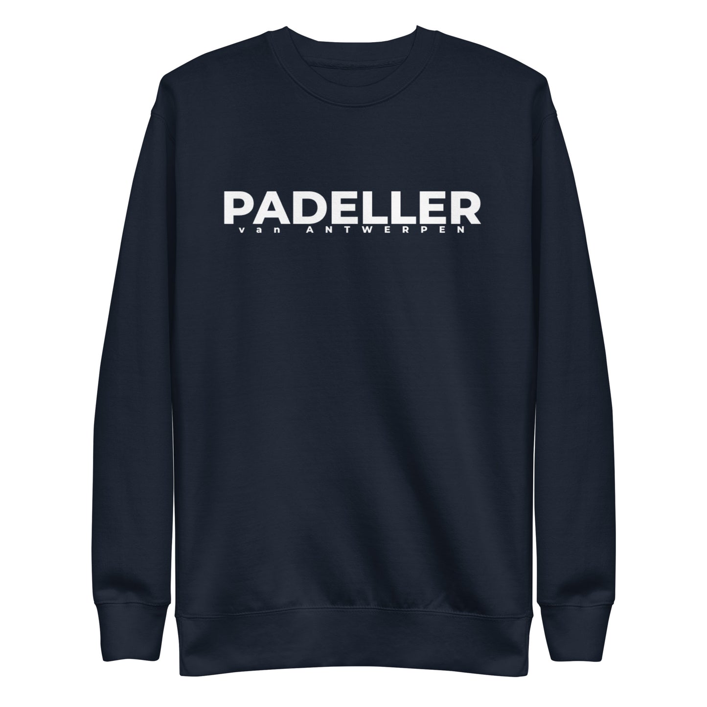 PADELLER v ANTWERPEN Uniseks premium sweatshirt